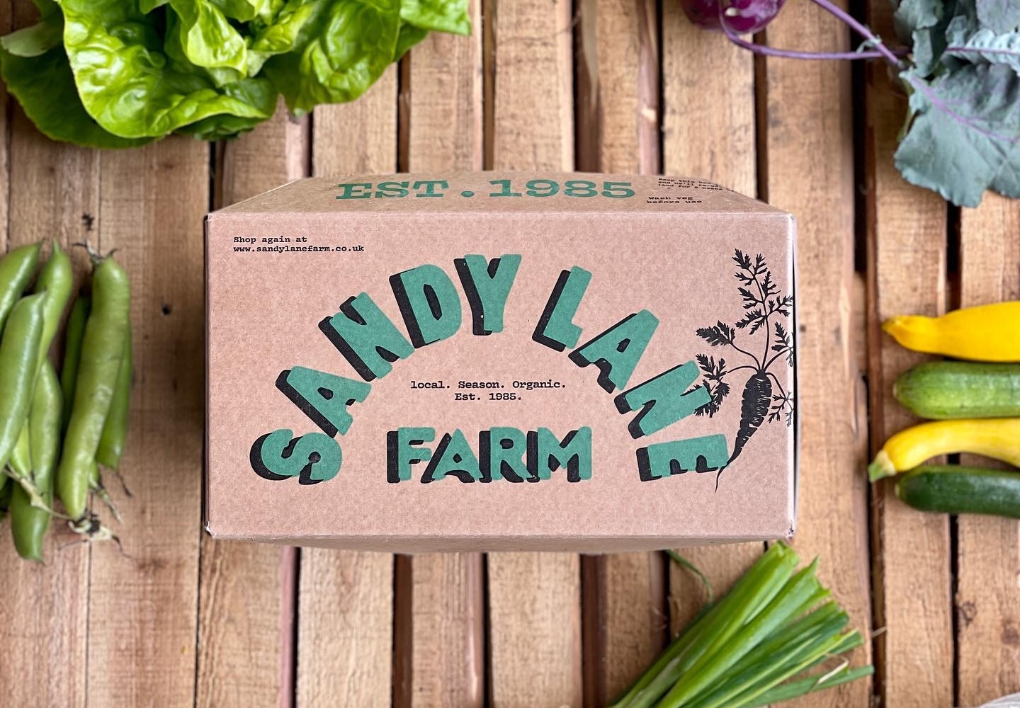 Built for selling veg boxes. Built for selling veg boxes.